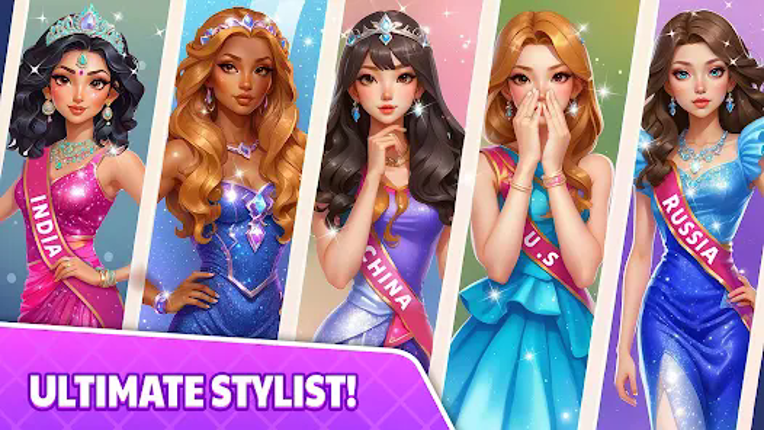 Miss World Dressup Games screenshot