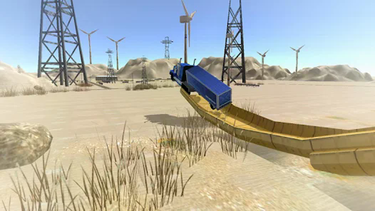 Vertical Mega Ramp Impossible screenshot
