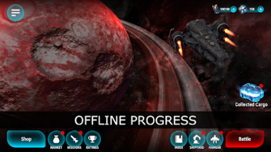 Stellar Wind Idle: Space RPG Image