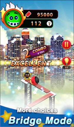 Roller Ball:Skee Bowling Game screenshot