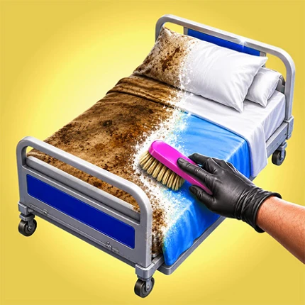 Shiny Ward - Hospital ASMR Image