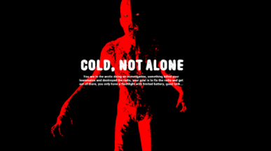 COLD, NOT ALONE Image