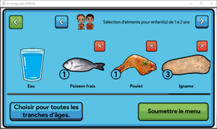 Je Mange Juste screenshot