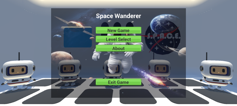 Space Wanderer Game Cover