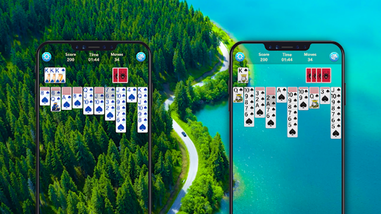 Spider Solitaire: Word Games Image