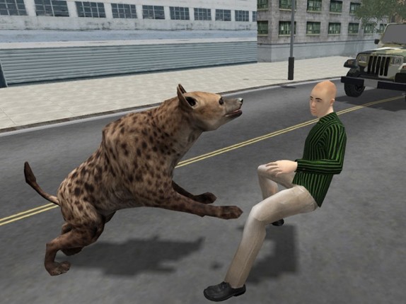 Hyena Rampage : Wild Animal Simulator 2017 screenshot