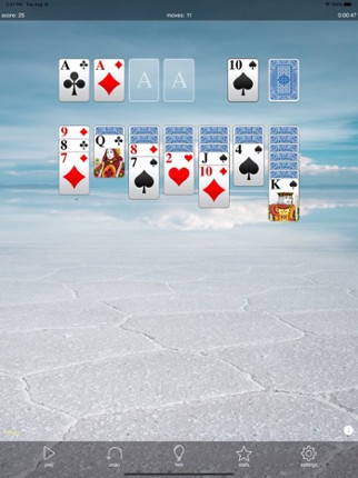 Klondike · Solitaire screenshot
