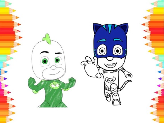 Mask Coloring Book screenshot