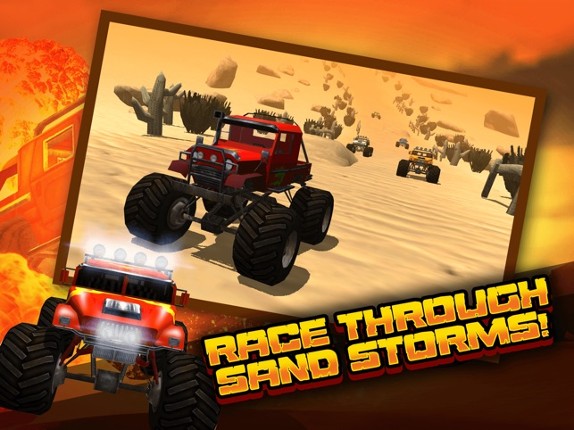 Monster Truck 3D ATV OffRoad Driving Crash Racing Sim Game screenshot