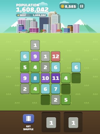My Little Town : Number Puzzle Image