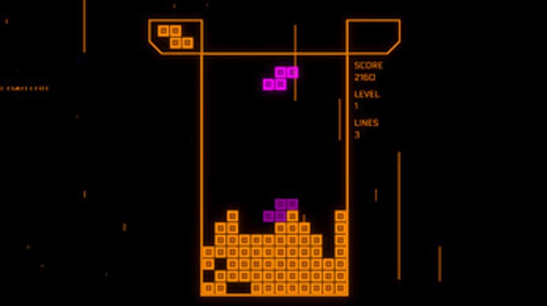Neon Tetris Image