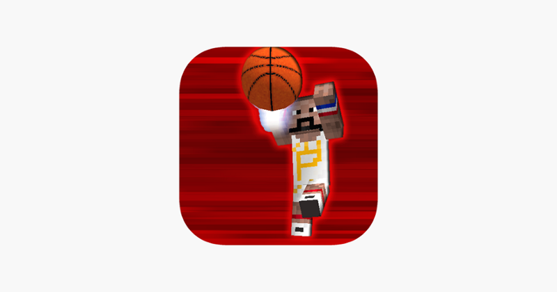 Pixel Basketball 3D Image