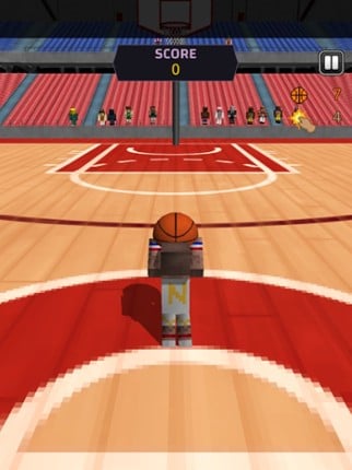 Pixel Basketball 3D screenshot