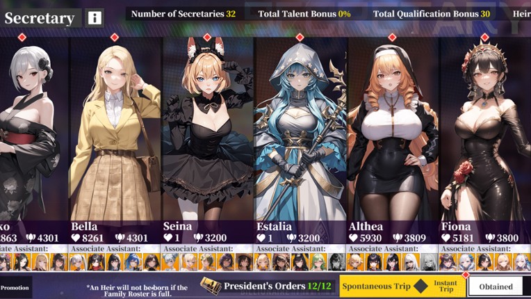 President's Ambition-Project Beauty-R screenshot