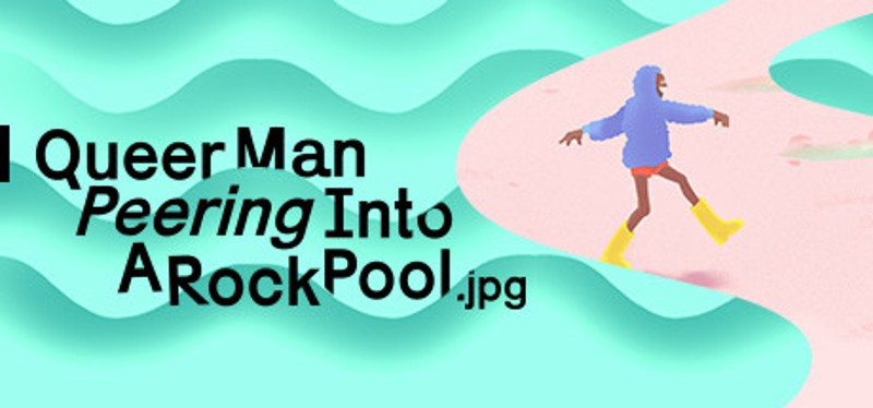 Queer Man Peering Into A Rock Pool.jpg Image