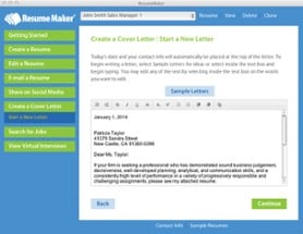 Resume Maker® for Mac Image