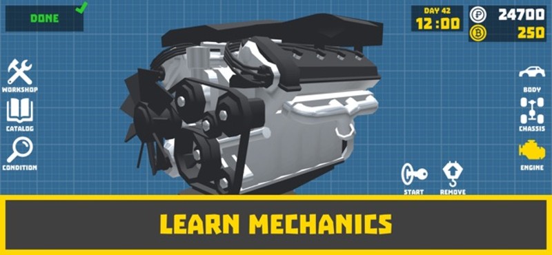 Retro Garage - Car Mechanic screenshot