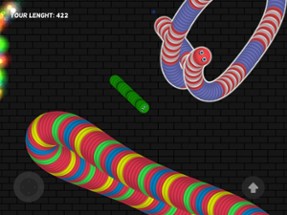 Rolling Anacondas Snake Dash - Eat The Dots Image