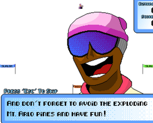 Skiing Sensation!: The Demon Of Mt. Arlo screenshot