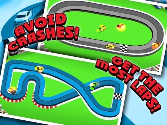 Slots Cars Smash Crash: A Wrong Way Loop Derby Driving Game screenshot