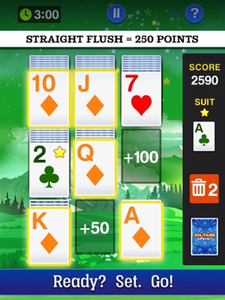 Solitaire Sprint - Win Cash screenshot