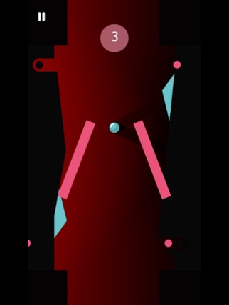 Super marble balls falling in gravity hole game Image