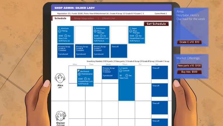 The Gilded Lady: Life and Love in a Cyborg Shop Image