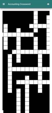 Accounting Terms Crossword screenshot