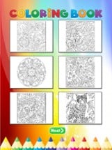 Activities book - Colouring pages for adults Image