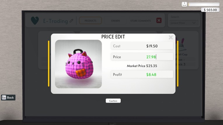 Beff Jezos Simulator screenshot