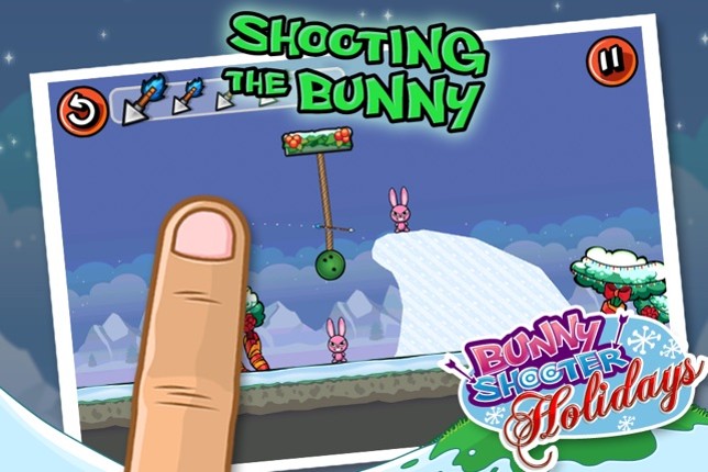 Bunny Shooter Christmas - a Free Game by the Best, Cool &amp; Fun Games Image