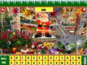 Christmas Hidden Objects:Free Hidden Alphabets Image