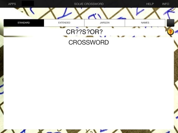 Crossword Solver Silver Image