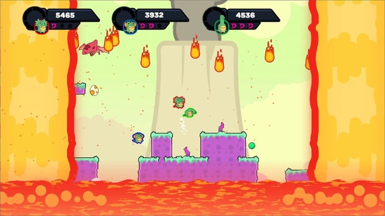 Dino-Ducks Dash screenshot