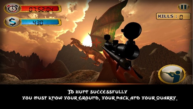 Dragon Hunter 3D - Sniper screenshot