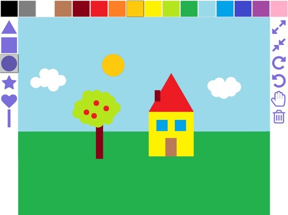 Easy draw with shapes screenshot