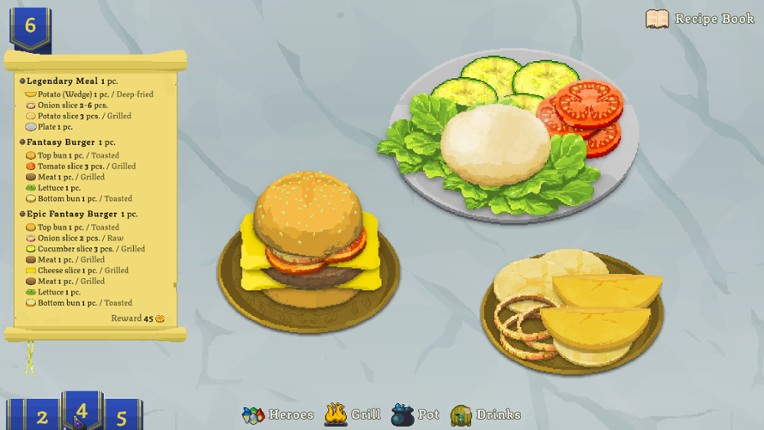 Fantasy Burger screenshot