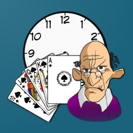 Grandfather's Clock Solitaire Image