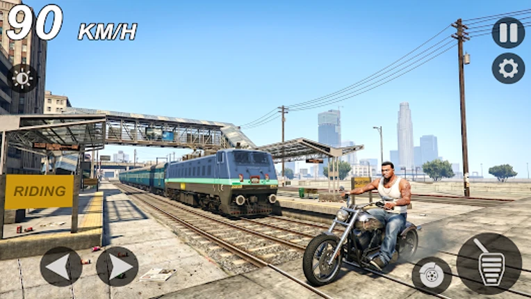 Indian Bike Driving Moto City Image