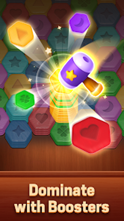 Wood Hexa - Color Sort Puzzle screenshot