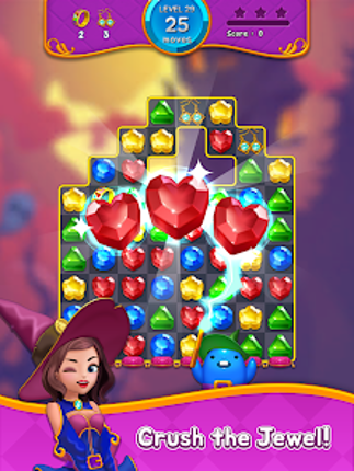 Jewel Witch - Match 3 Game screenshot