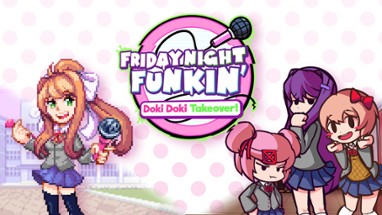 Friday Night Funkin-Doki Doki Takeover! Image