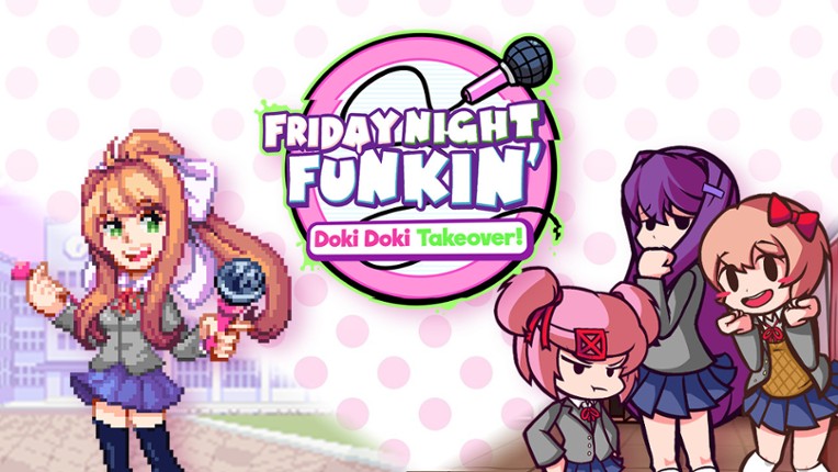 Friday Night Funkin-Doki Doki Takeover! Image