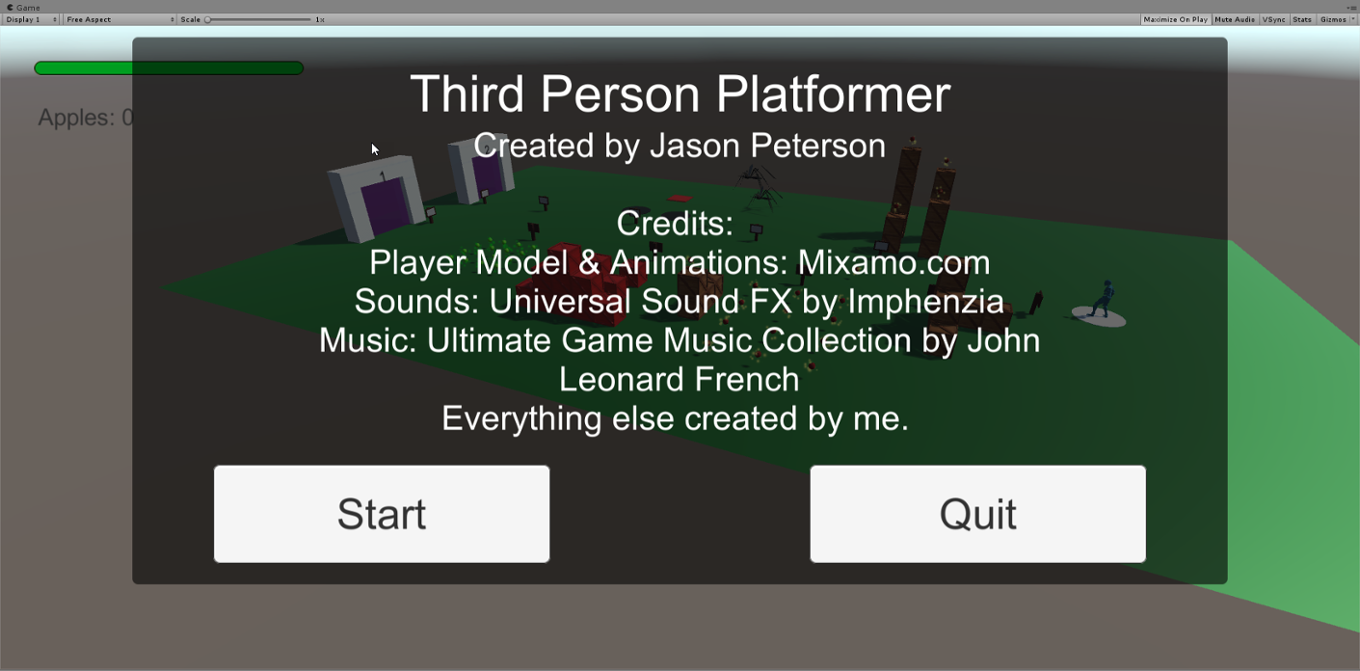Games like Third Person Platformer