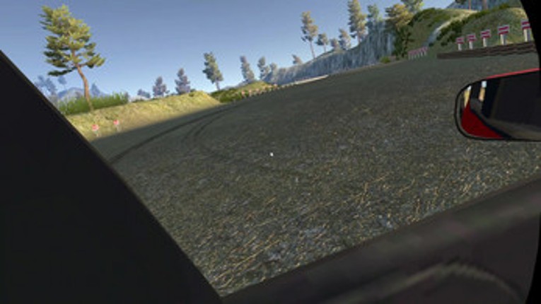 Winding Tracks 3D Image