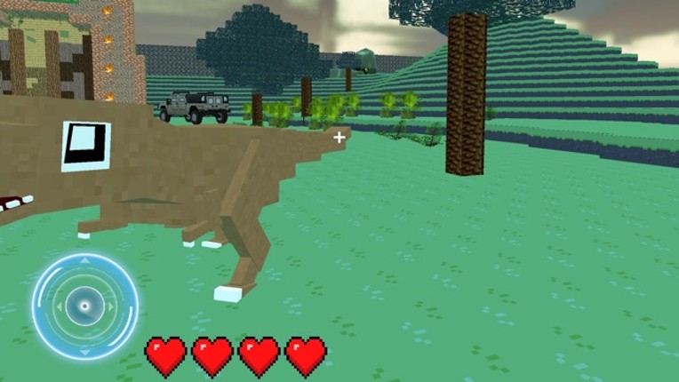 Jurassic Craft Dino Hunter - Tuvok Multiplayer With Mine Mini Skins for MC Pocket Remastered Edition screenshot