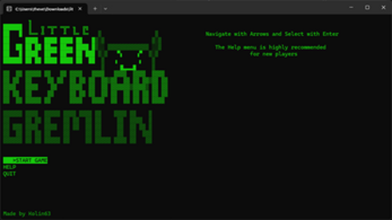 Little Green Keyboard Gremlin Image