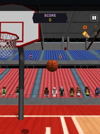 Pixel Basketball 3D screenshot