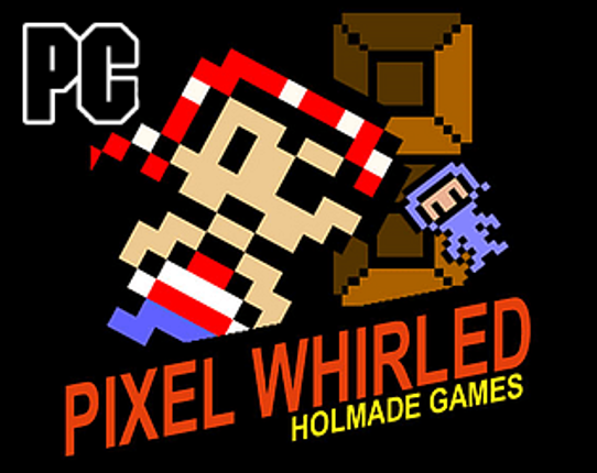 Pixel Whirled Image