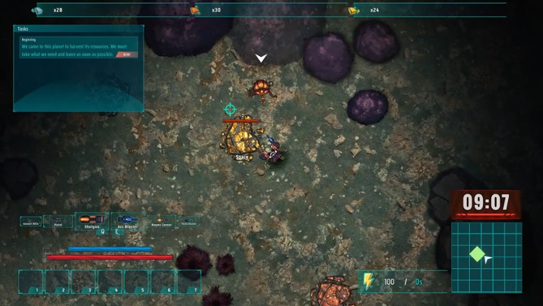 Planet Extincter screenshot